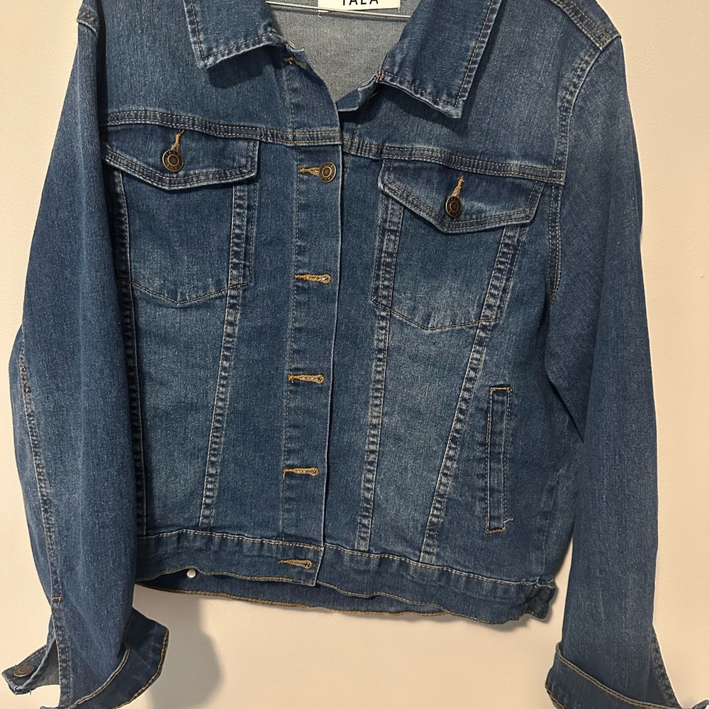 Stylish Blue Denim Jean Jacket